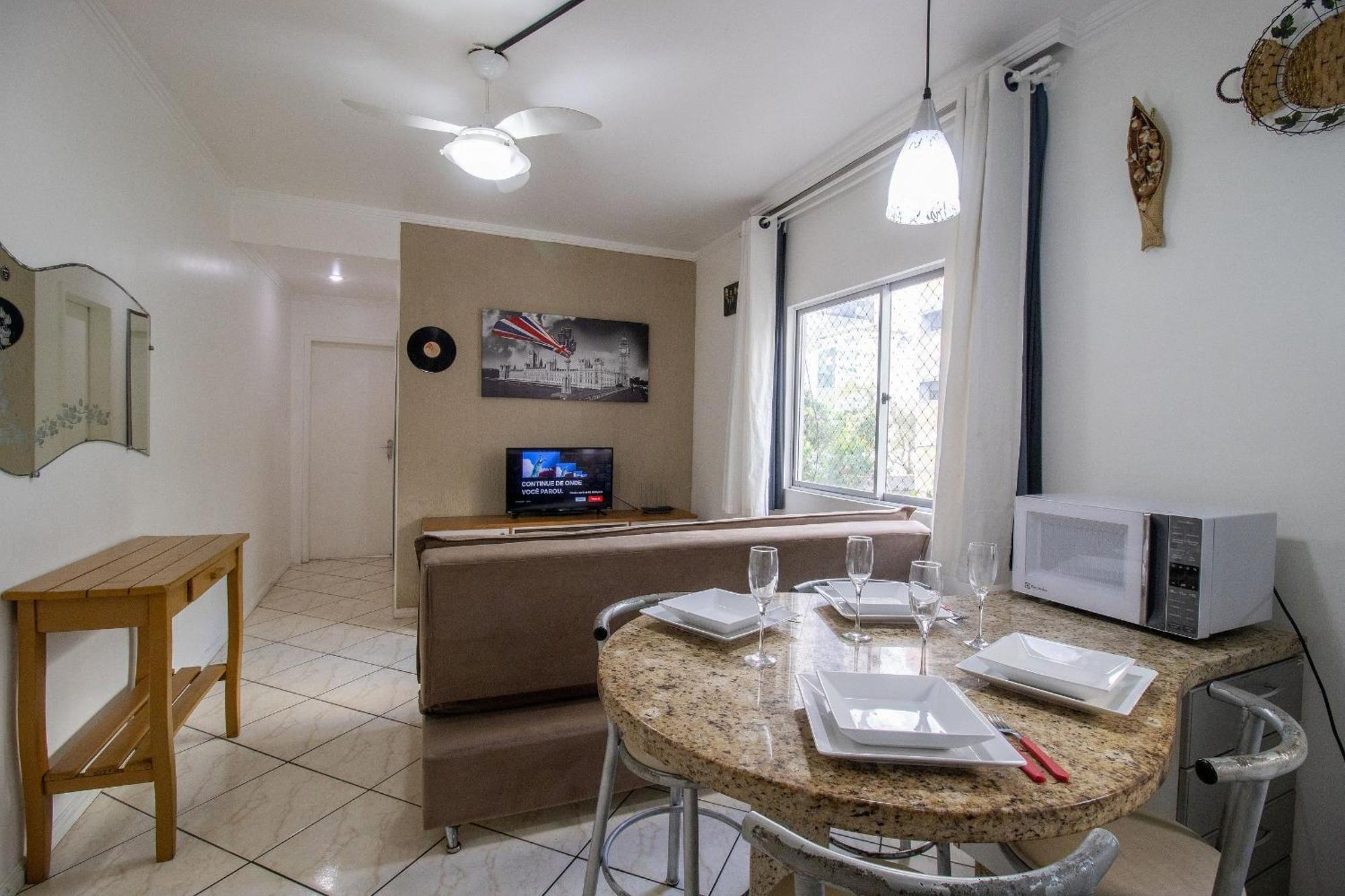 Vpr23 - Quadra Mar, 1 Dorm, 180m Da Praia, Wi-fi Apartamento